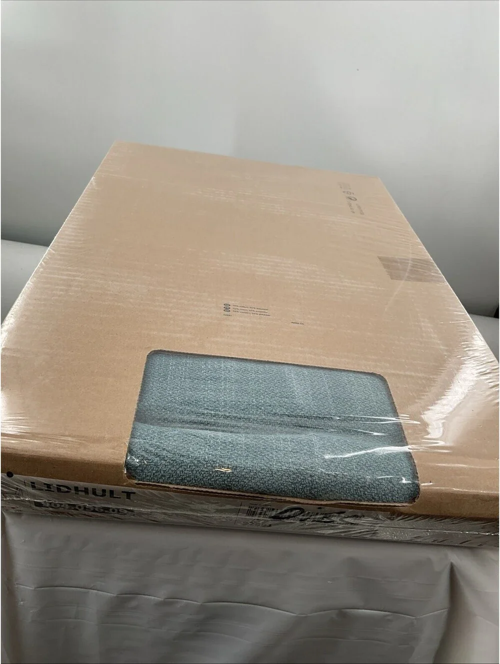IKEA LIDHULT Sofa Cover For The Corner Section Blue 904.056.09